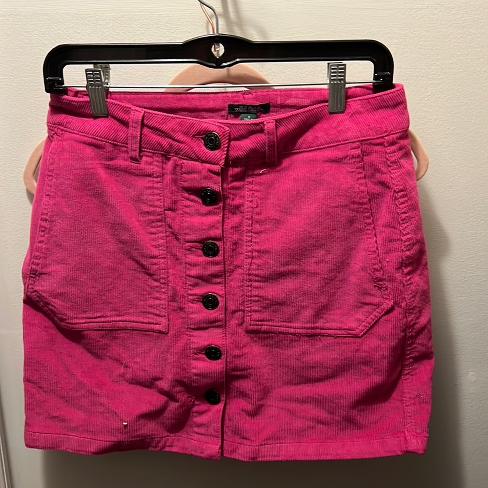 Pink skirt